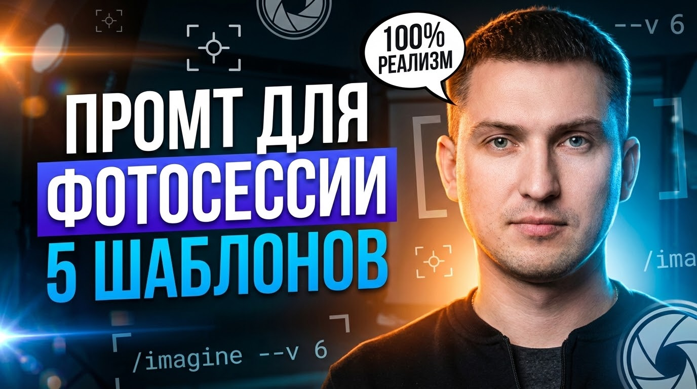 Примеры реалистичных фотографий созданных нейросетью по шаблонам