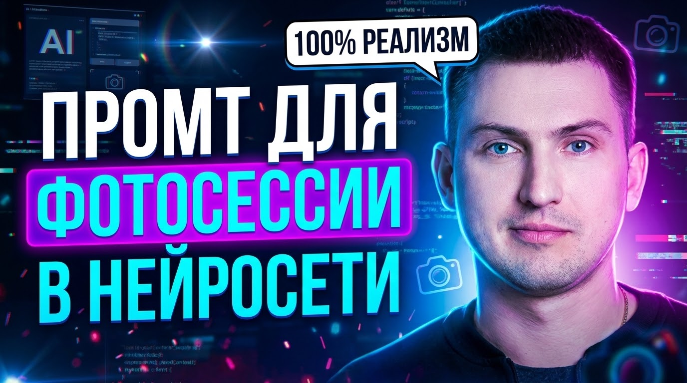 Пример реалистичного изображения, созданного нейросетью по текстовому промту