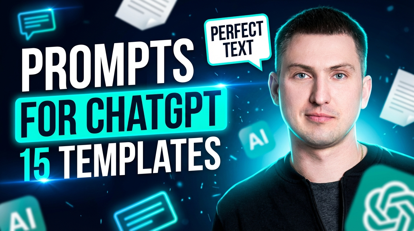 Промты для ChatGPT и 15 шаблонов запросов для создания качественных текстов