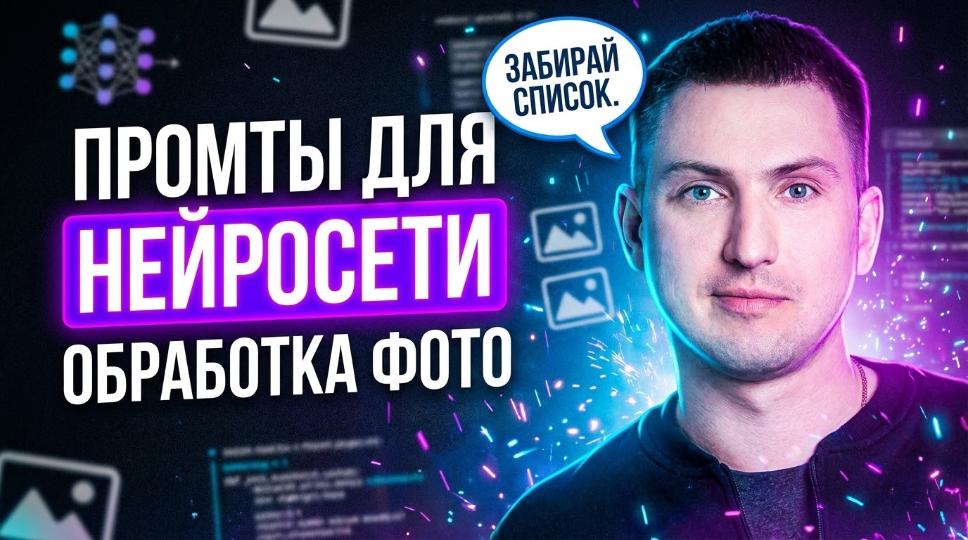 Список и примеры промтов для обработки и улучшения фотографий в нейросети