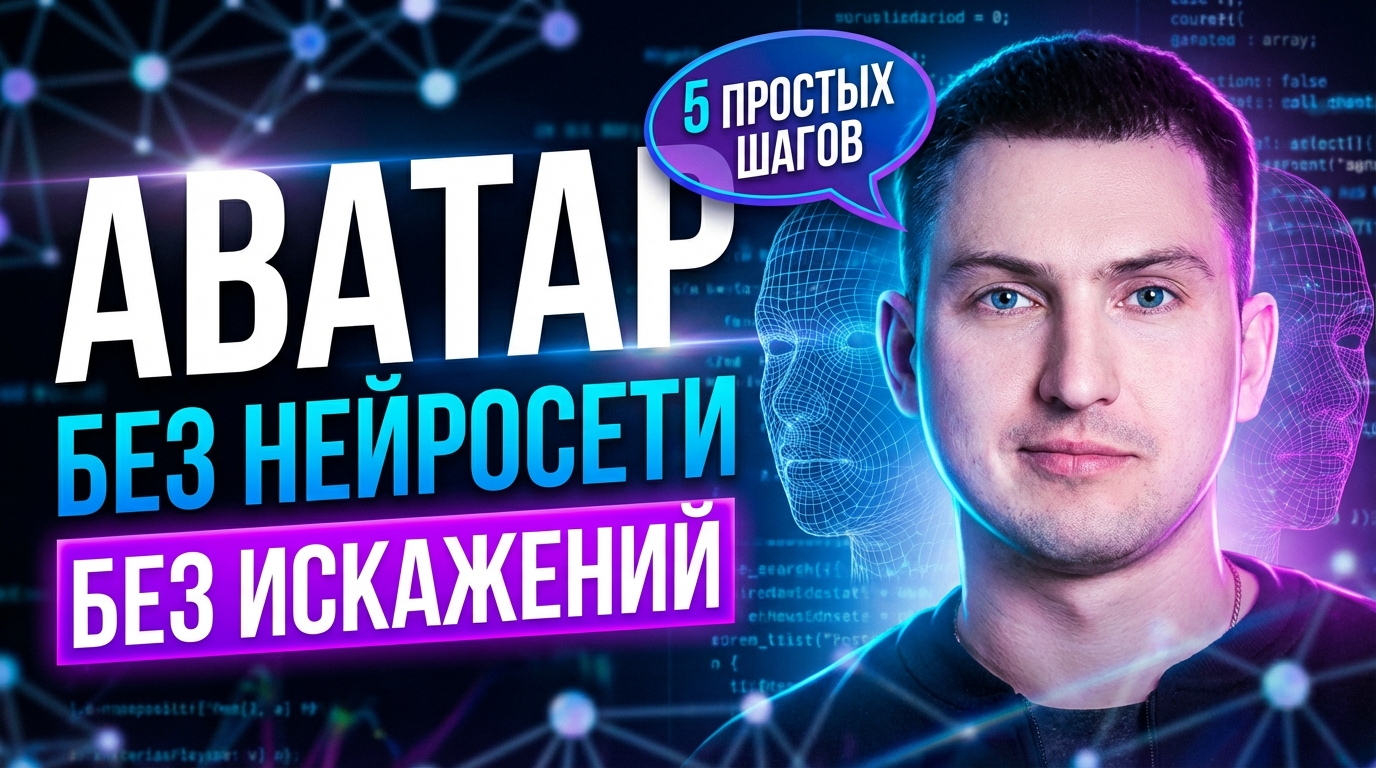 Создание аватара нейросетью без искажений пошаговая инструкция
