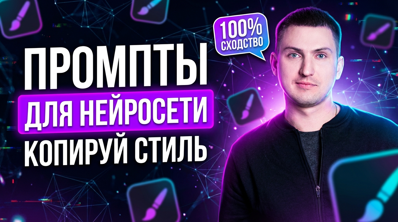 Процесс обучения искусственного интеллекта копированию стиля автора через текстовые команды
