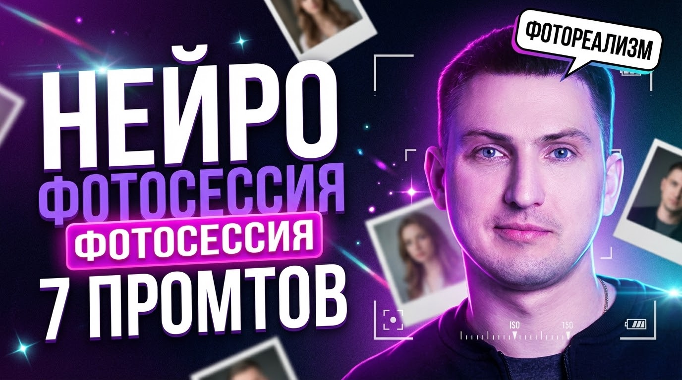 Примеры изображений созданных нейросетью по готовым промтам для нейрофотосессии
