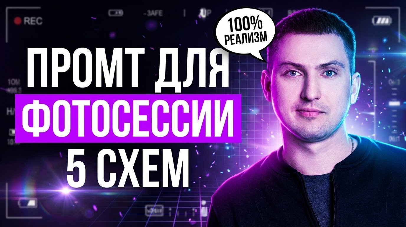 Реалистичные кадры, сгенерированные нейросетью по специальным схемам