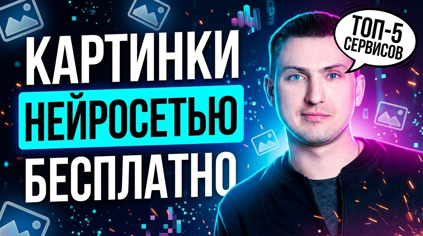 Инфографика: 5 лучших бесплатных нейросетей для создания картинок онлайн