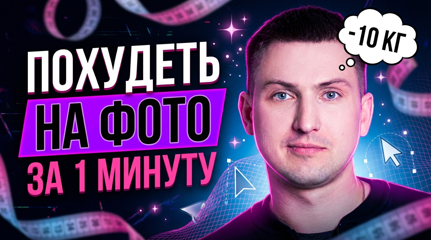 Нейросеть похудеть на фото: как сделать фото худее онлайн за 1 минуту
