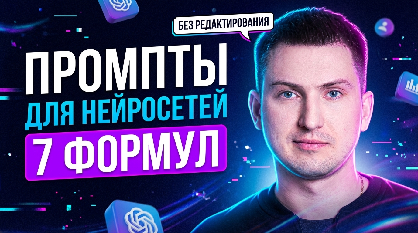 Промты для нейросети: 7 формул для генерации фото без правок