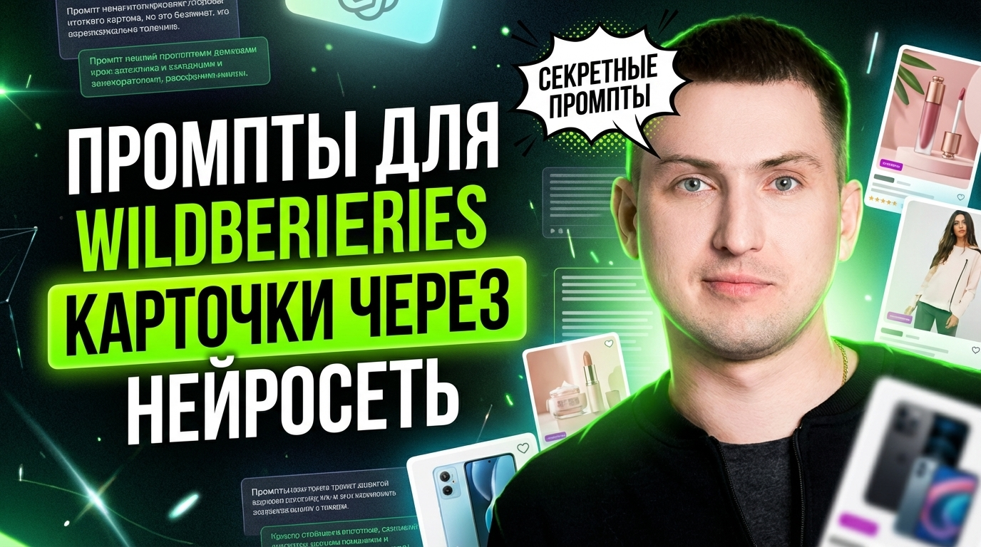 Промты для ВБ: как нейросеть помогает создавать карточки быстро и эффективно