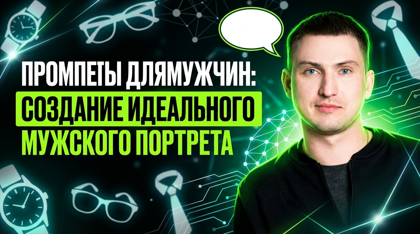 Промты для мужчин: как создать идеальный мужской портрет с помощью нейросети