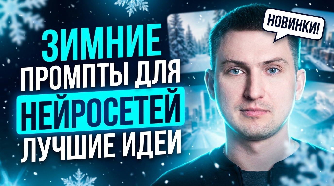 Зимние промты для нейросети: лучшие идеи и примеры для работы с зимой