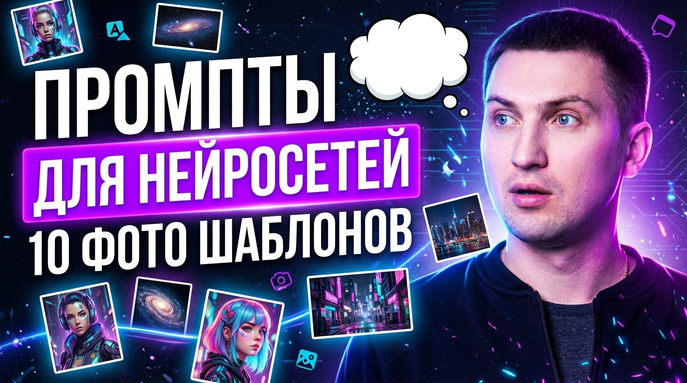 Промты для нейросети: 10 шаблонов запросов для создания фото