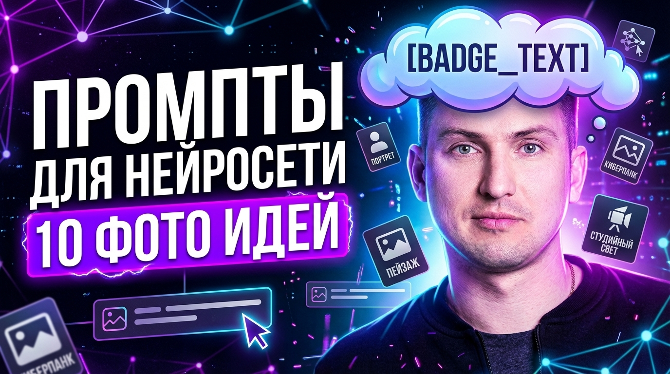 Промты для нейросети: 10 идей для фото — готовые формулировки
