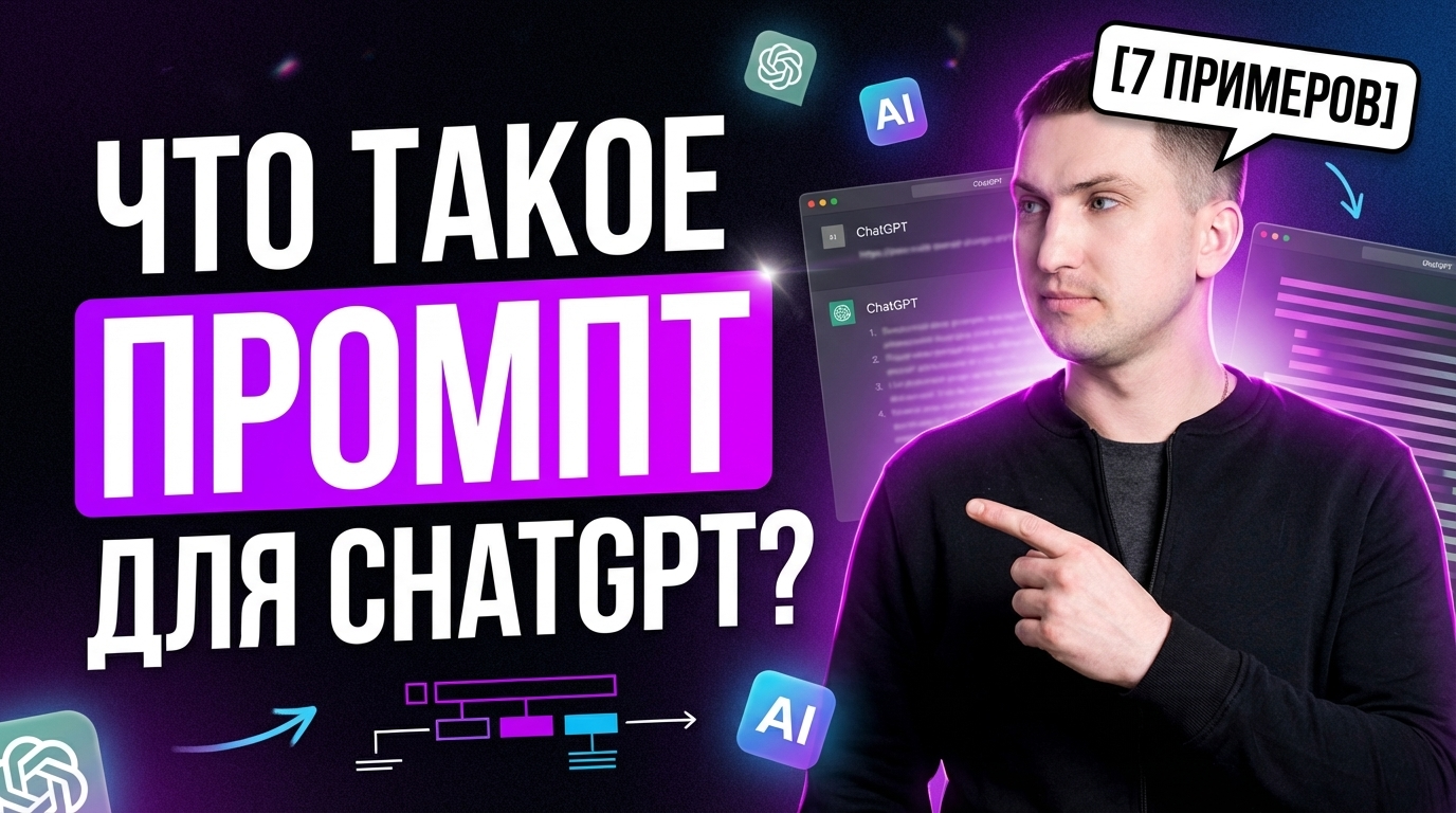Промт — это что: 7 примеров и простая схема для ChatGPT