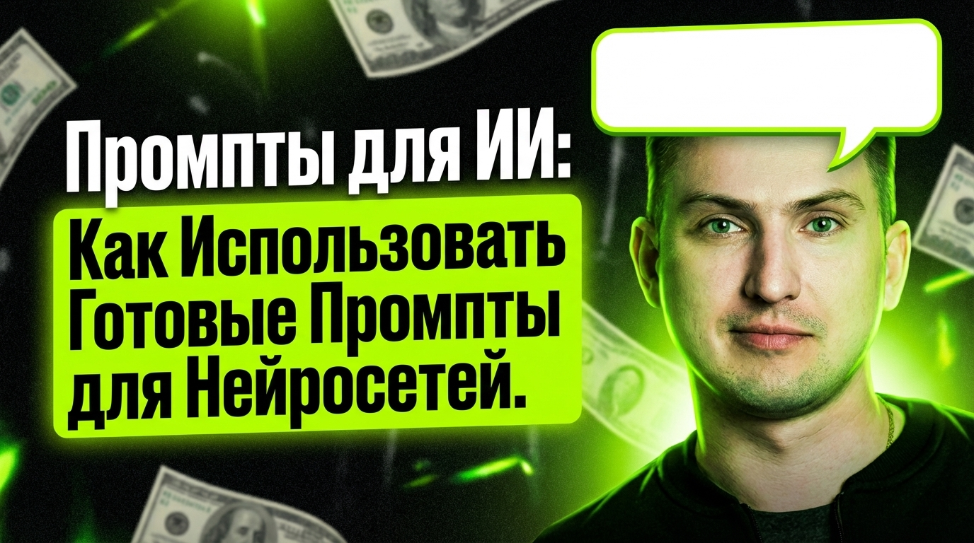 Промты для ИИ: как использовать готовые промты для нейросети