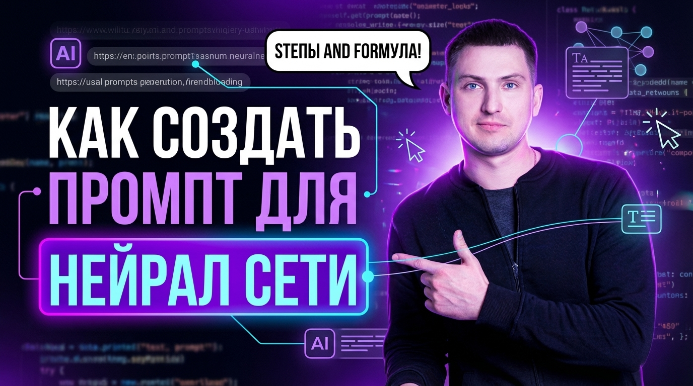 Как создать промт для нейросети: шаги к эффективному написанию