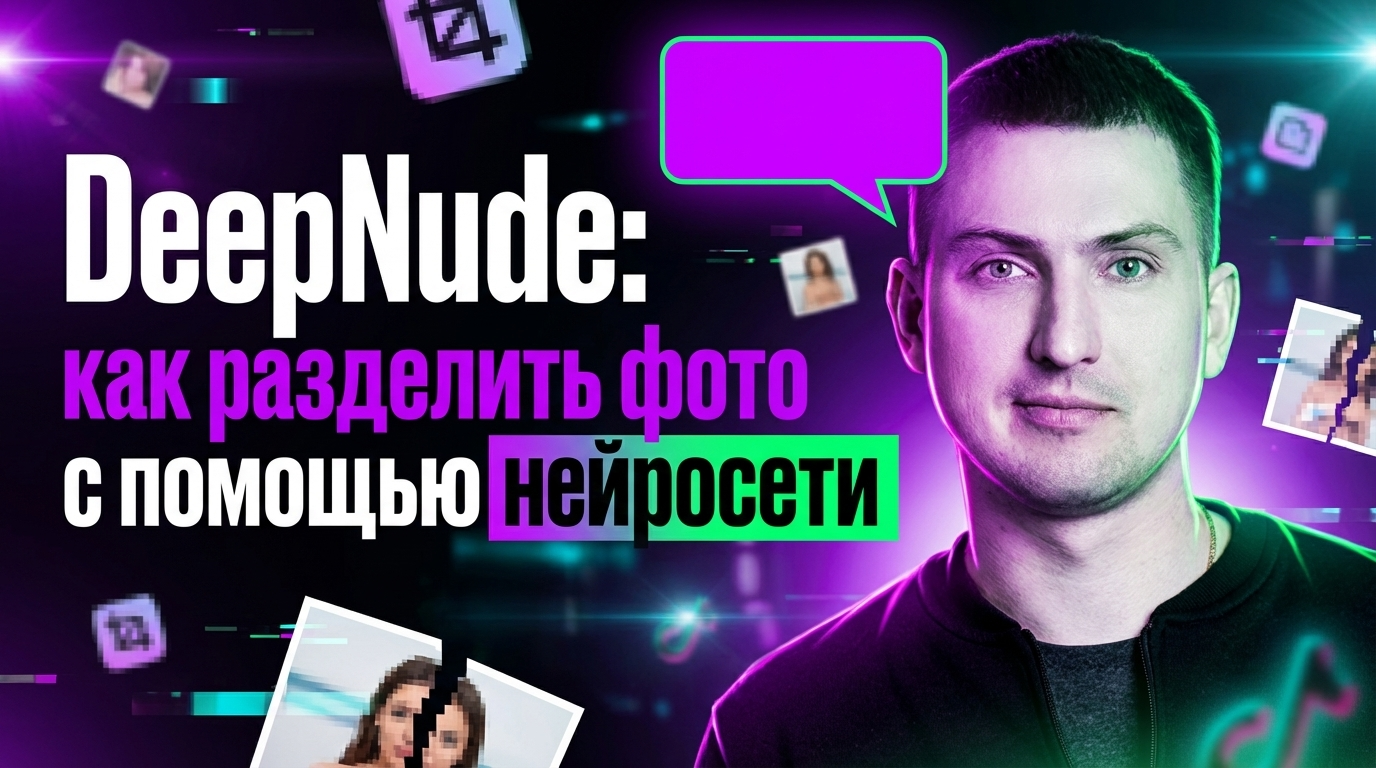 DeepNude: как разделить фото с помощью нейросети