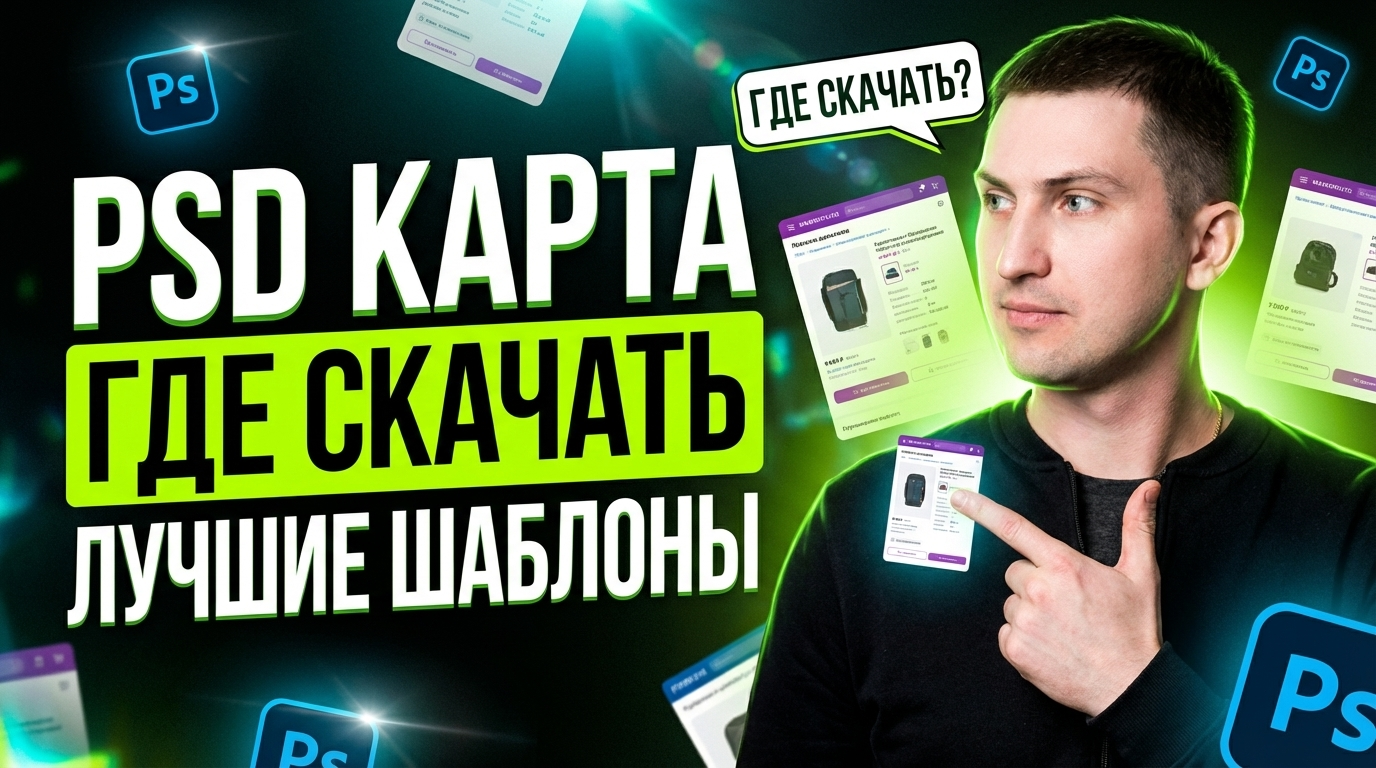 Карточка товара PSD: где скачать и как выбрать шаблоны для карточек