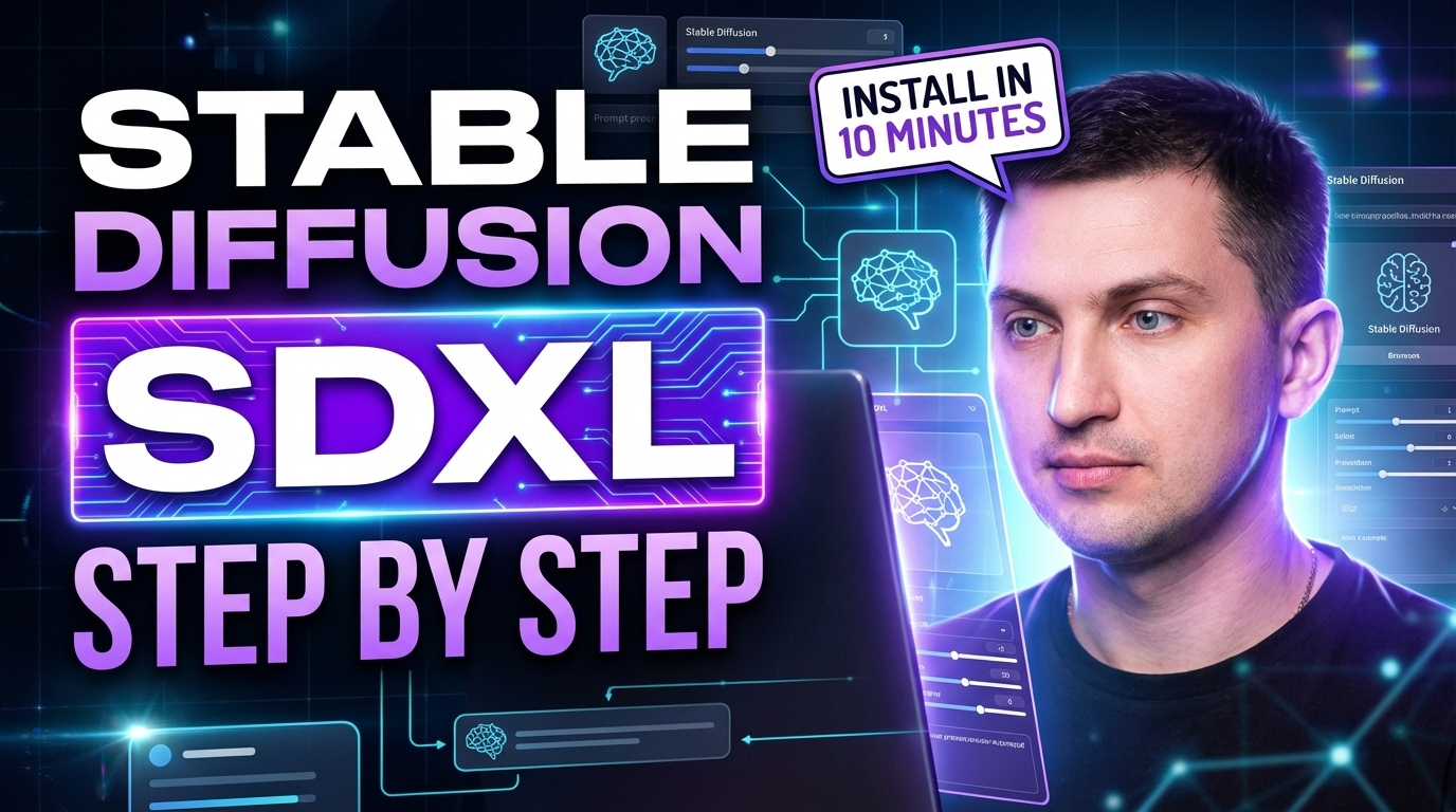 Stable Diffusion SDXL: как установить и настроить шаг за шагом