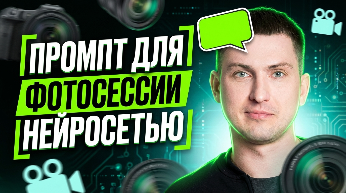 Промт для фотосессии нейросети: идеи для уникальных фото с помощью ИИ
