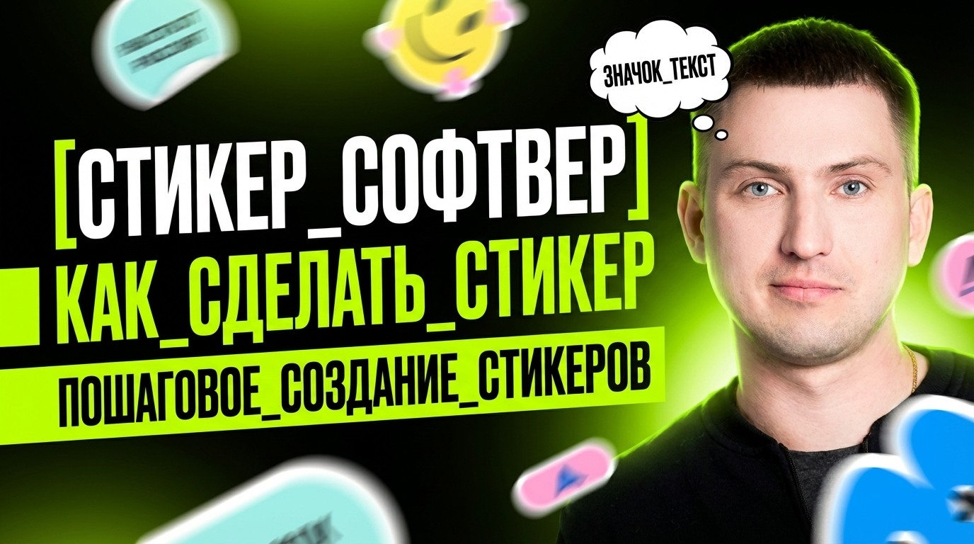 Программа для стикеров: как сделать стикер и пошаговое создание стикеров