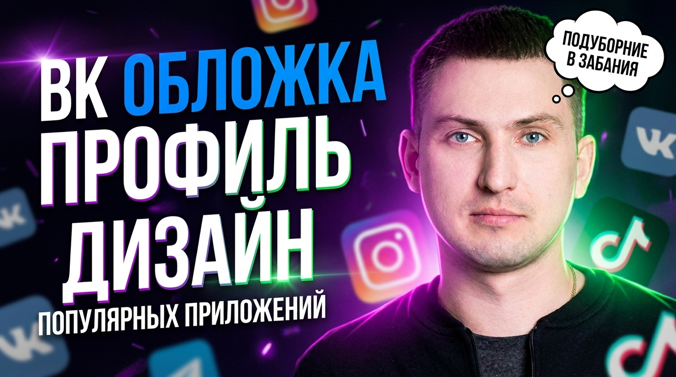 Обложка для ВК: как сделать оформление профиля в популярных приложениях