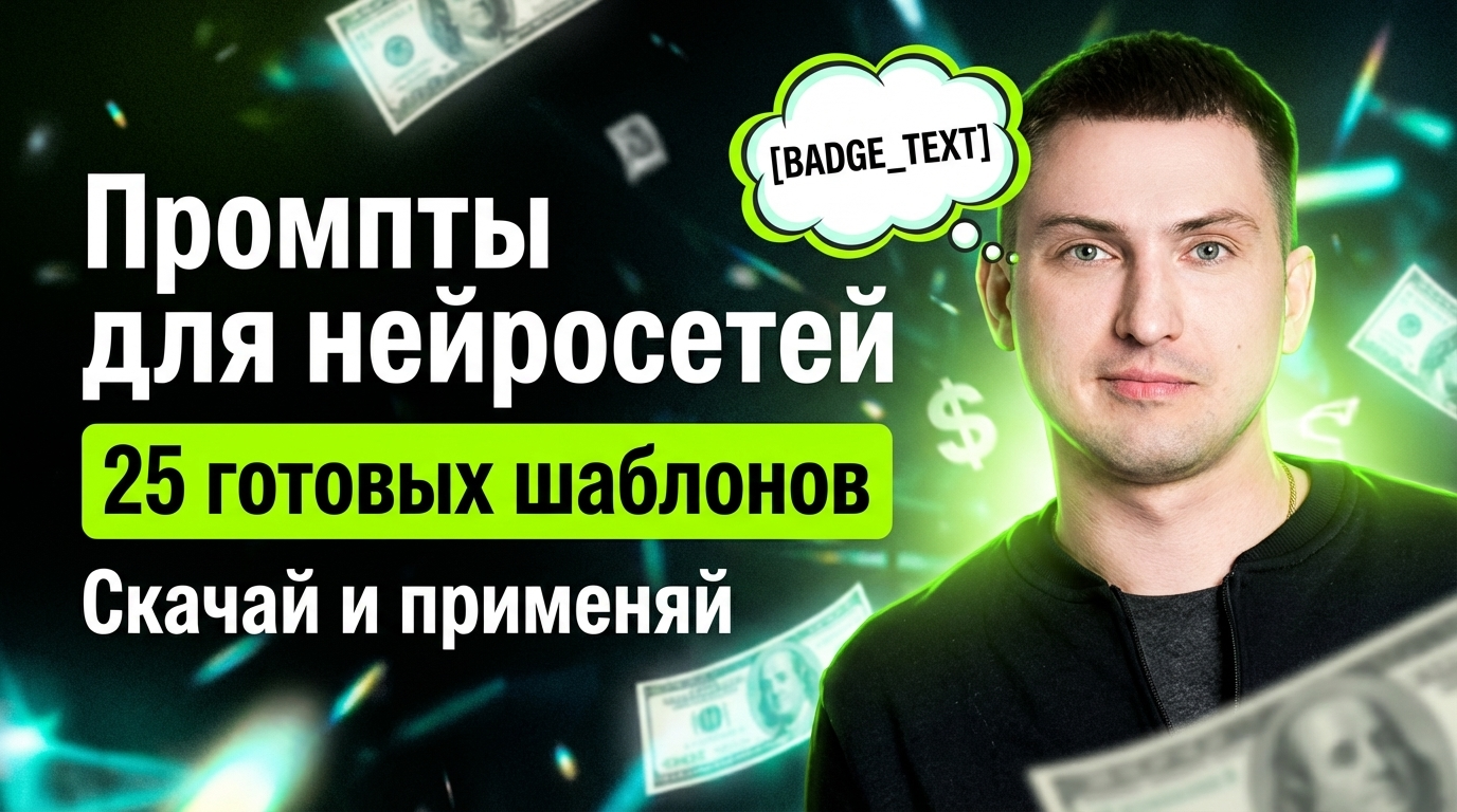 Промты для нейросети: 25 готовых шаблонов — скачать и применять