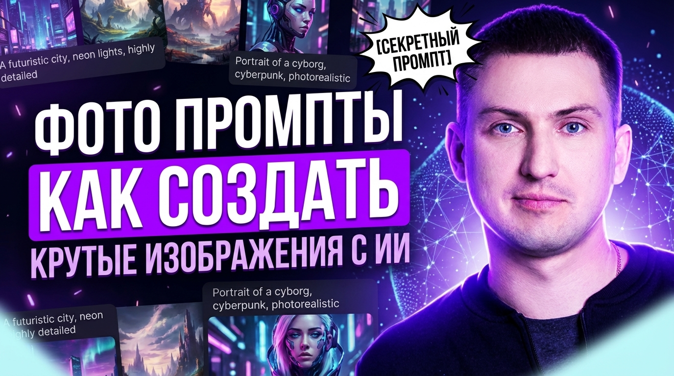Промты для фото и нейросети: как создать качественные изображения с помощью генерации