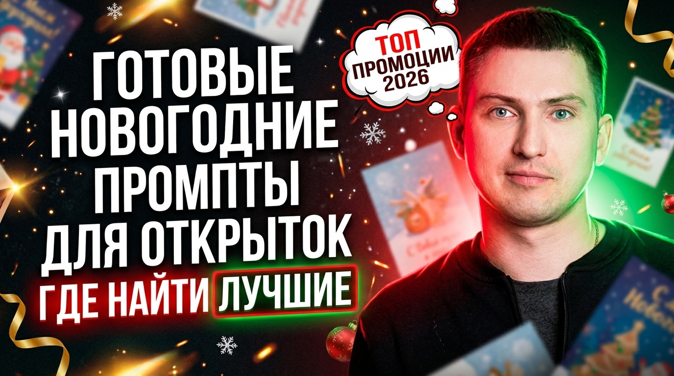 Готовые новогодние промты для открыток: где найти лучшие варианты
