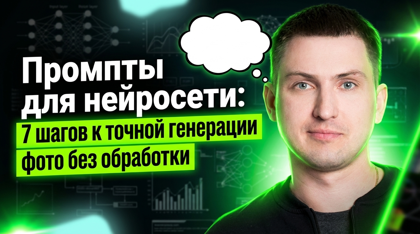 Промты для нейросети: 7 шагов к точной генерации фото без правок