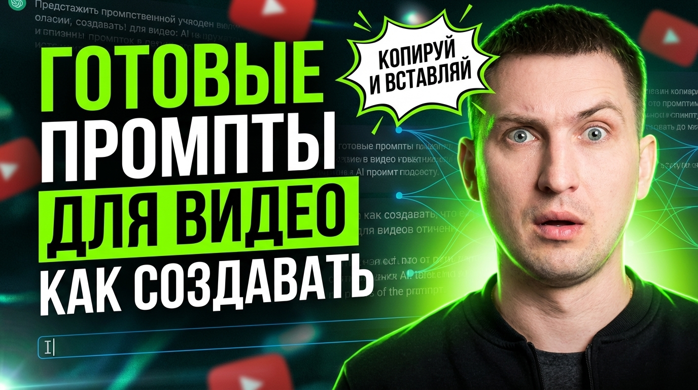 Готовые промты для видео: как