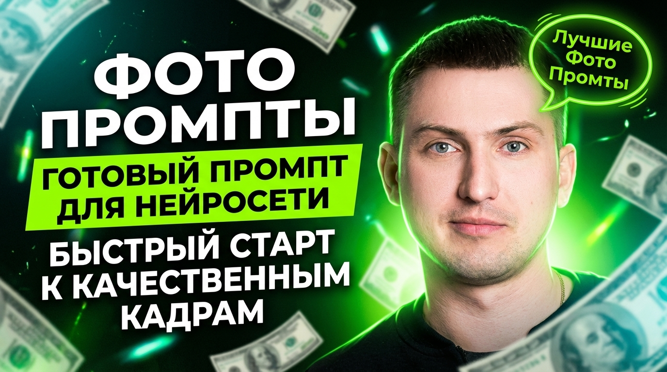 Промты для фото: готовый промт для нейросети — быстрый старт для качественных снимков