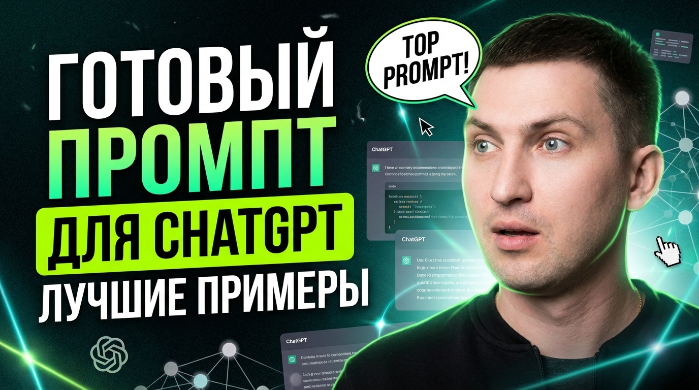 Готовый промт для ChatGPT: лучшие примеры для нейросети