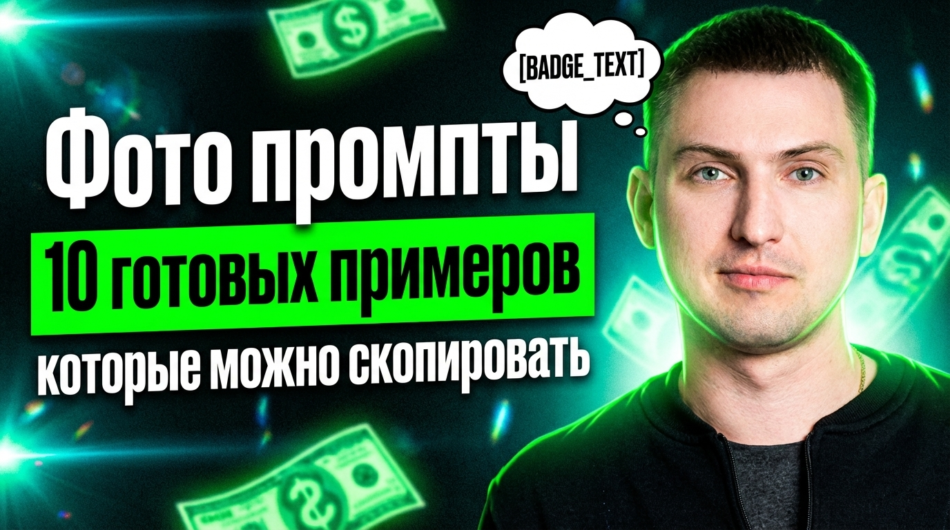 Промты для фото: 10 готовых примеров, которые можно копировать