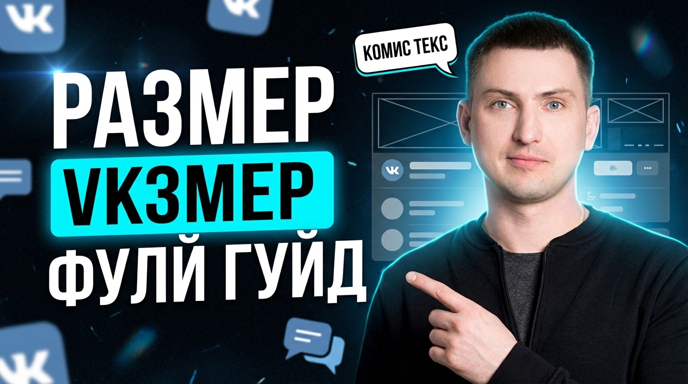 Размер шапки ВК: гайд по оформлению и дизайну бота