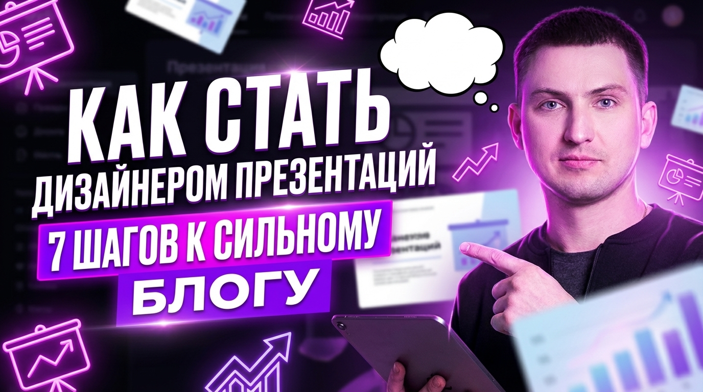 Иллюстрация 7 шагов к сильному визуальному оформлению блога от дизайнера презентаций
