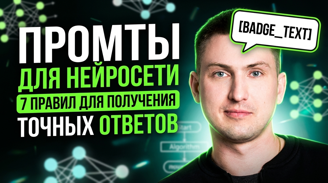 Промты для нейросети: 7 правил, чтобы получать точные ответы