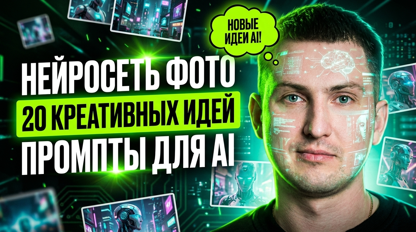 Нейросеть фото: 20 креативных идей и промты для ИИ-генерации