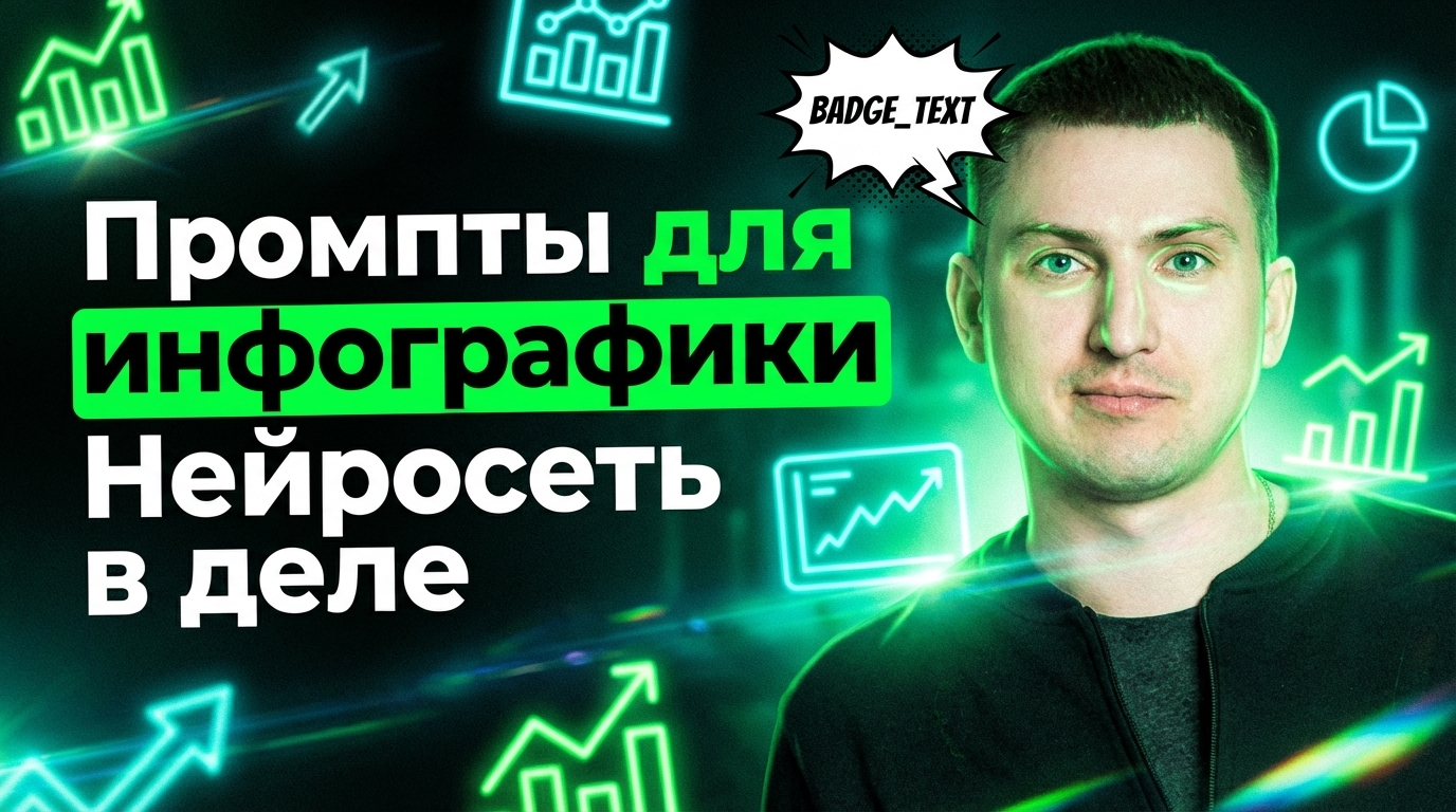 Промты для инфографики: как нейросеть помогает в генерации графики