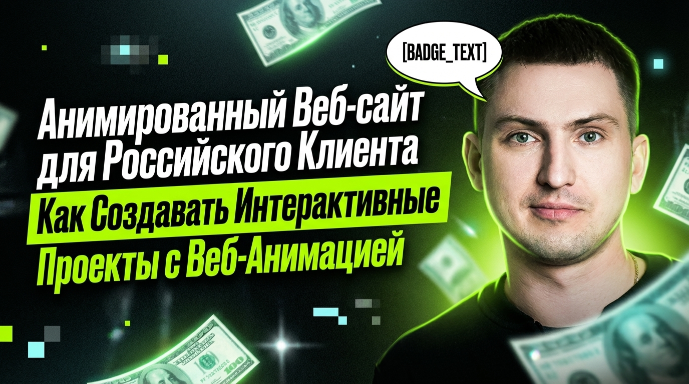 Анимационный сайт для российского клиента: как создают интерактивные проекты с веб-анимацией