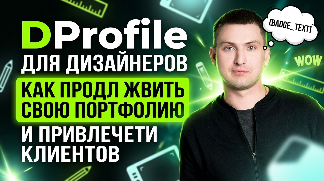 DProfile для дизайнеров: как продвигать портфолио в Дипрофайл и привлекать клиентов