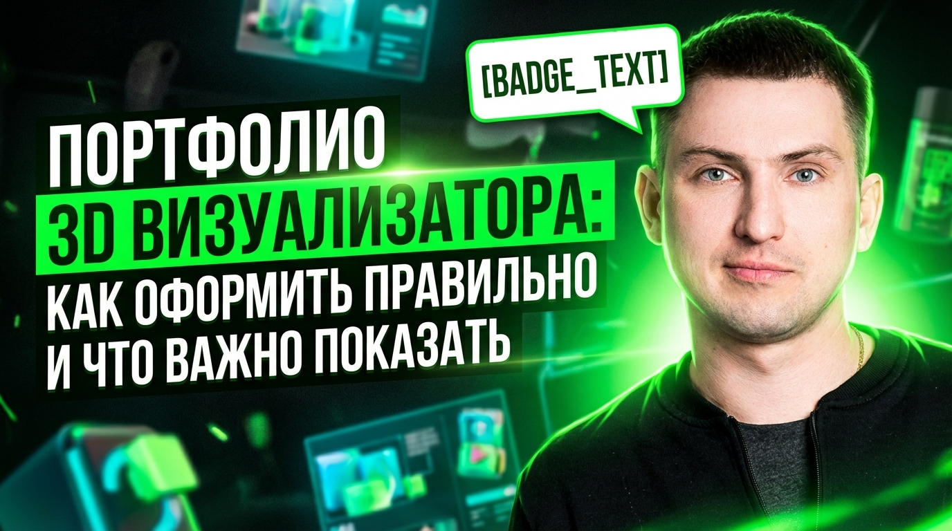 Портфолио 3D визуализатора: как правильно оформить и что важно показать