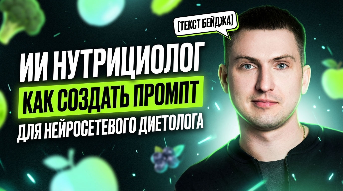 ИИ-нутрициолог: как создать промпт для нейросети-диетолога