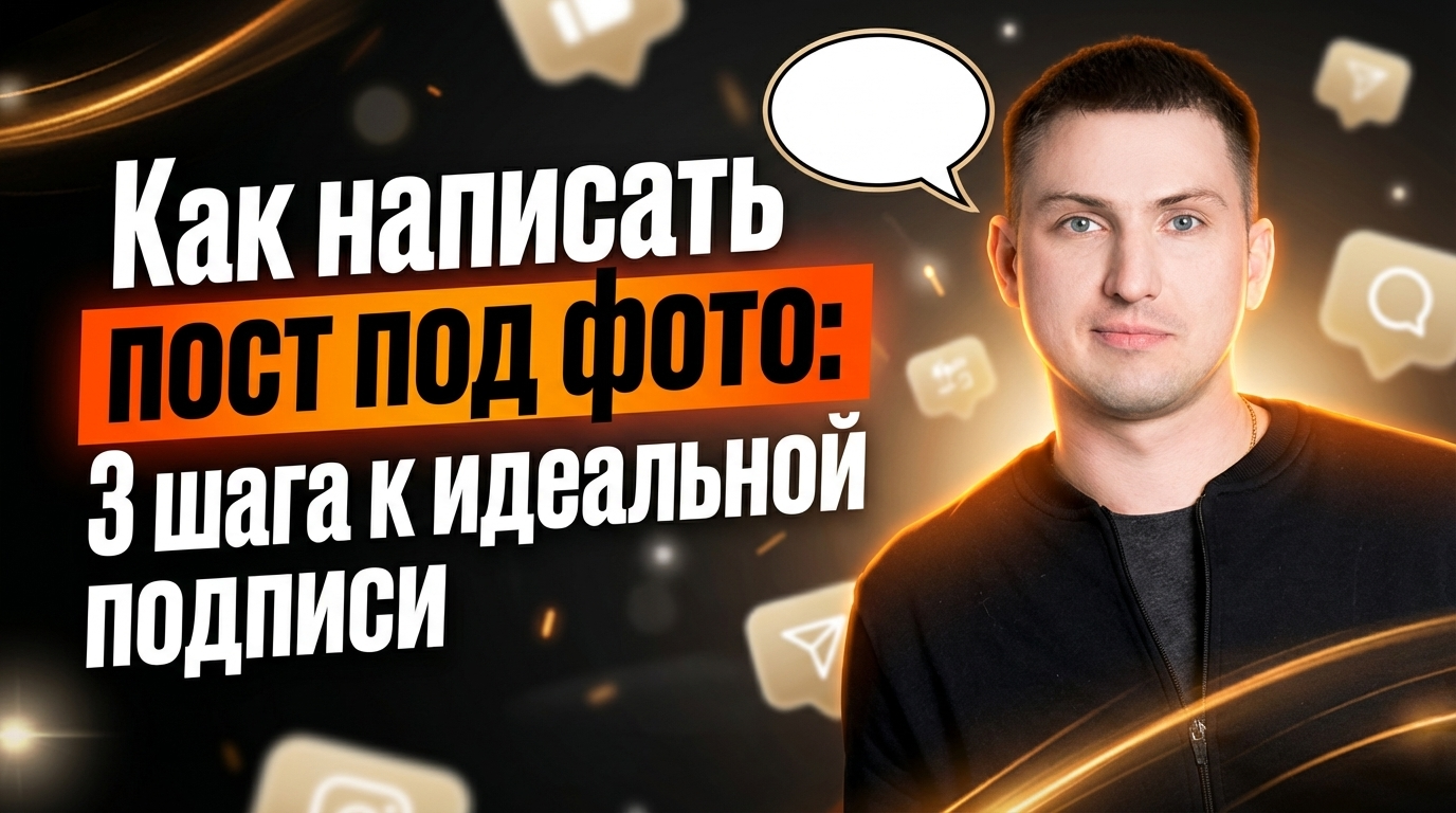 Как написать пост под фото: 3 шага к идеальной подписи