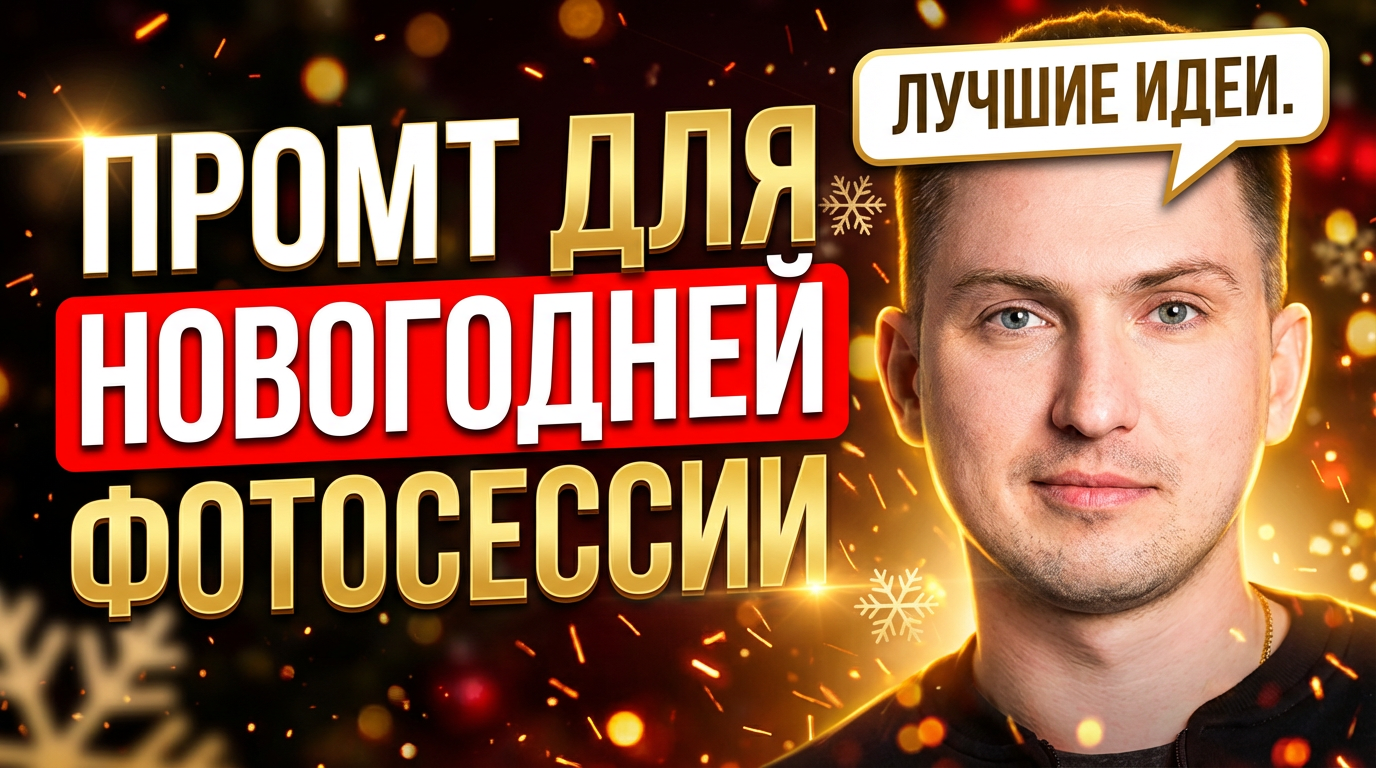 Промт для новогодней фотосессии: идеи для ярких снимков в Новый год